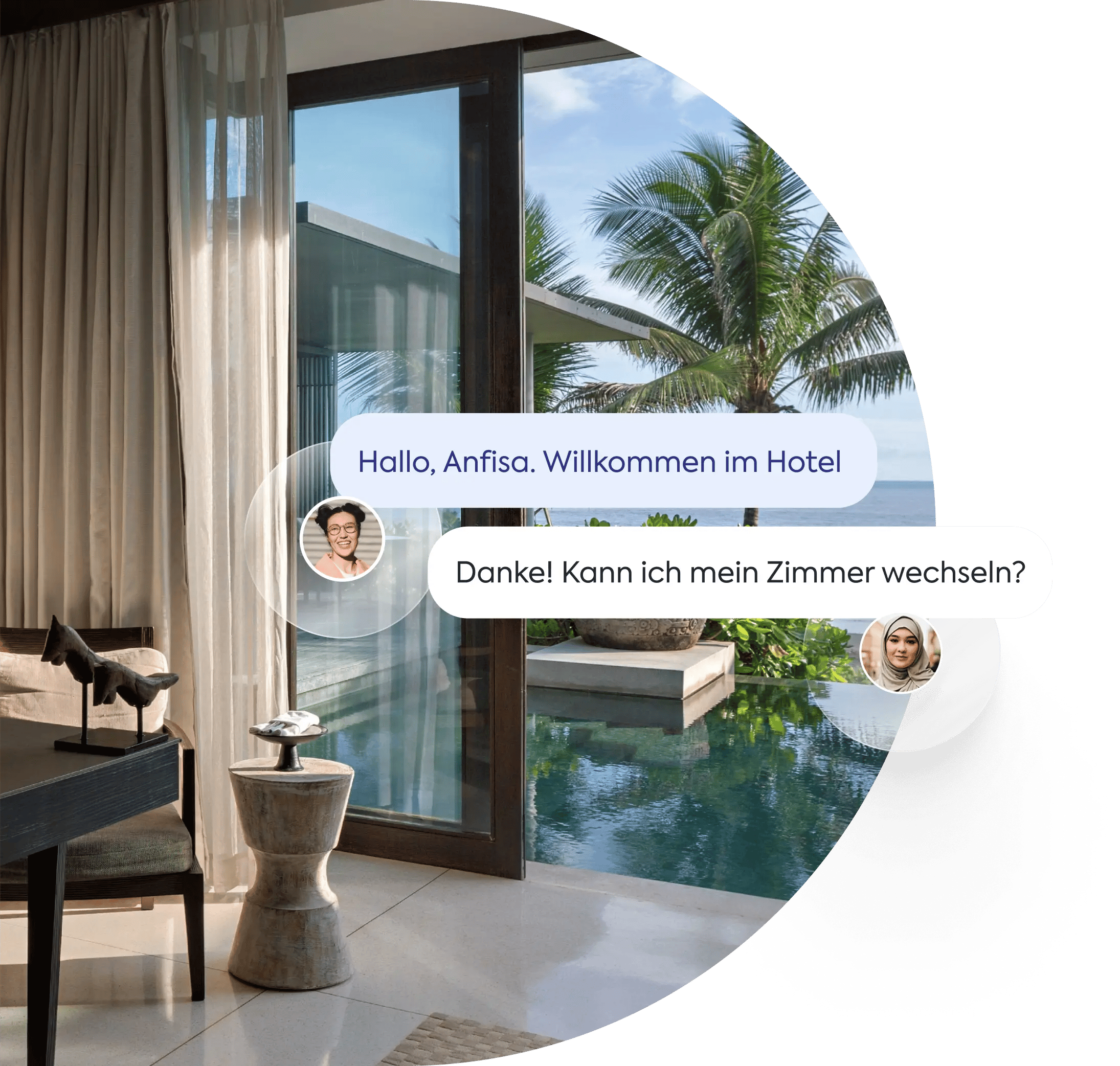 Digitaler Chat und Nachrichten