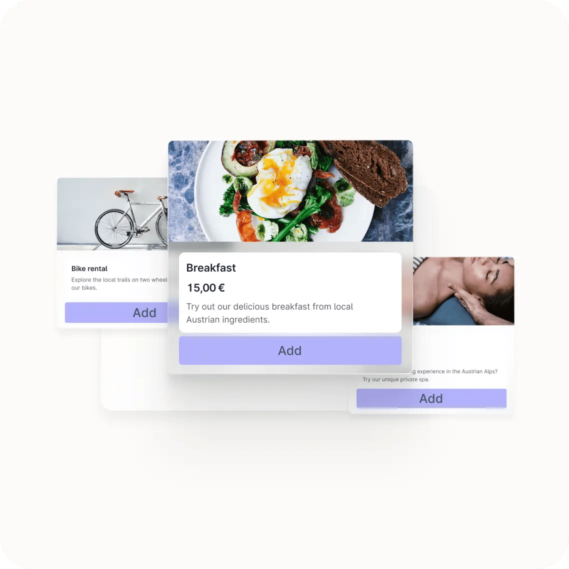 Seamless cross sells